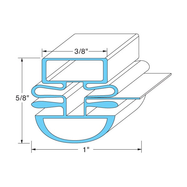 Door Gasket 26 1/2" X 28"